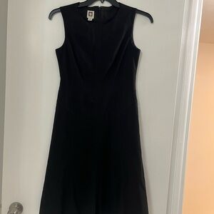 Anne Klein Classic Black Midi Dress